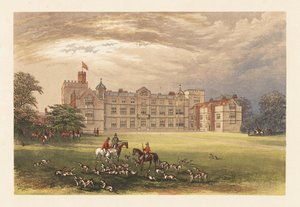 Burton Constable Hall, Yorkshire, Engeland door Alexander Francis (after) Lydon