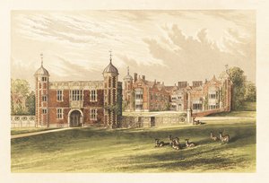 Charlecote, Warwick, Engeland door Alexander Francis (after) Lydon