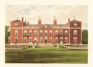 Euston Hall, Suffolk, Engeland. door Alexander Francis (after) Lydon