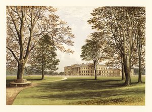 Hamilton Palace, Lanarkshire, Schotland door Alexander Francis (after) Lydon