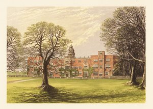 Hatfield House, Herefordshire, Engeland door Alexander Francis (after) Lydon