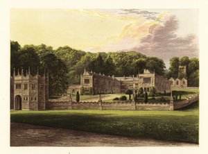 Lanhydrock House, Cornwall, Engeland door Alexander Francis (after) Lydon