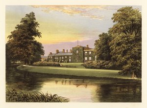Netherhall, Cumberland, Engeland, 1880 (gravure) door Alexander Francis (after) Lydon