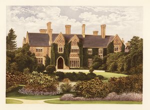 Oxley Manor, Staffordshire, Engeland door Alexander Francis (after) Lydon