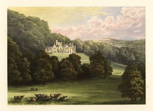 Philiphaugh, Selkirkshire, Schotland. door Alexander Francis (after) Lydon