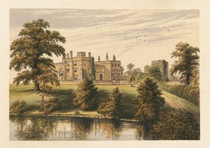 Ripley Castle, Yorkshire, Engeland, 1880 door Alexander Francis (after) Lydon