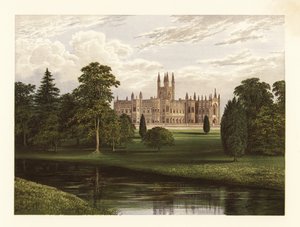 Toddington Manor, Gloucestershire, Engeland. door Alexander Francis (after) Lydon
