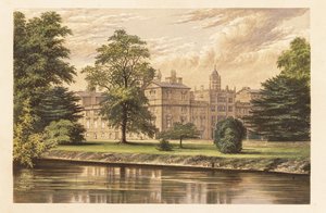 Wilton House, Wiltshire, Engeland, 1880 (gravure)