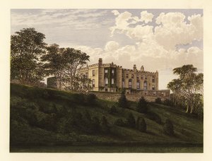 Workington Hall, Cumberland, Engeland door Alexander Francis (after) Lydon