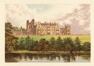 Worsley New Hall, Lancashire, Engeland door Alexander Francis (after) Lydon