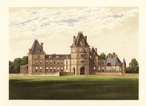 Wynnstay, Denbighshire, Wales door Alexander Francis (after) Lydon