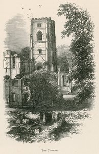 Fountains Abbey, De Toren door Alexander Francis Lydon