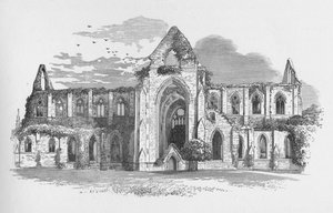 Vanuit het zuiden, Tintern Abbey, ca. 1885, 1897 door Alexander Francis Lydon