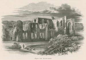 Furness Abbey, vanuit het Zuidoosten door Alexander Francis Lydon