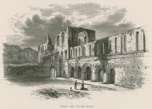 Furness Abbey, vanuit het zuidwesten door Alexander Francis Lydon