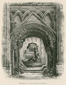 Glastonbury Abbey, Deur in St. Joseph
