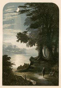 Illustratie voor Miltons Il Penseroso door Alexander Francis Lydon