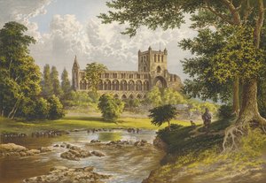 Jedburgh Abbey, 1882, 1897 door Alexander Francis Lydon