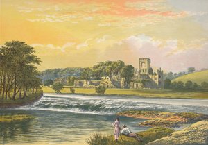 Kirkstall Abbey door Alexander Francis Lydon