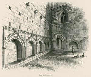 Melrose Abbey, De Kloosters door Alexander Francis Lydon