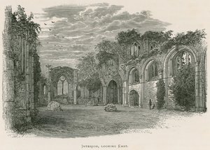 Netley Abbey, Interieur, kijkend naar het Oosten door Alexander Francis Lydon