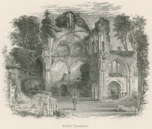 Netley Abbey, Zuid Transept door Alexander Francis Lydon