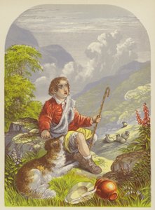 De herdersjongen in de Vallei der Vernedering door Alexander Francis Lydon