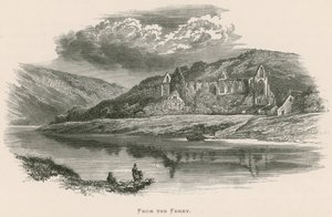 Tintern Abbey, Vanaf de Veerboot door Alexander Francis Lydon