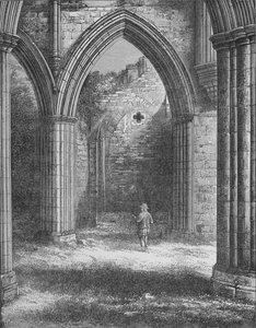 Sacristie, Rievaulx Abdij door Alexander Francis Lydon