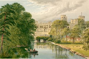 Kasteel Warwick door Alexander Francis Lydon