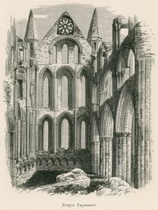 Whitby Abdij, Noord Transept door Alexander Francis Lydon