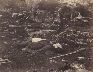 De laatste slaap van een scherpschutter, Gettysburg, Pennsylvania