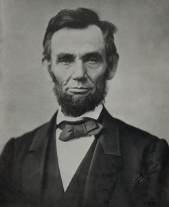 Abraham Lincoln door Alexander Gardner
