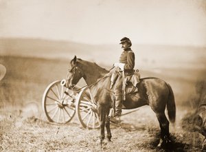 Amerikaanse Burgeroorlog Adjudant te paard