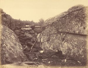 Huis van een Rebel Scherpschutter, Gettysburg