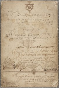 Dagboek van Alexander Gillespie, 1662-85 door Alexander Gillespie