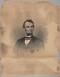 Abraham Lincoln door Alexander Hay Ritchie