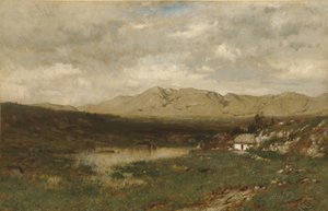Uitzicht in County Kerry door Alexander Helwig Wyant