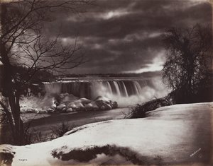 Watervallen van Niagara, 1860s door Alexander Henderson