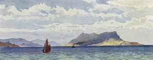 Gibraltar vanuit het Westen