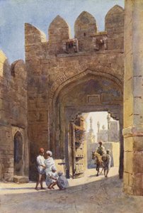 De Shahpur Poort, Bijapur door Alexander Henry Hallam Murray