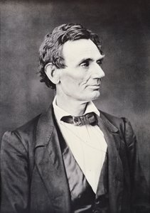 Abraham Lincoln, ca. 1860 door Alexander Hesler