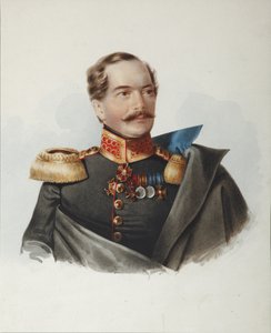 Portret van graaf Dmitri Alexeevich Shcherbatov 1818-1881, 1849