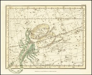 1822 - Alexander Jamieson - Schorpioen en Weegschaal door Alexander Jamieson