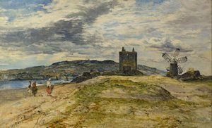 Broughty Castle, c.1860