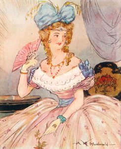 Marguerite, Gravin van Blessington, Ierse Schrijfster door Alexander K. MacDonald