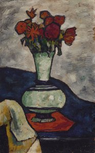 Verwelkte Bloemen door Alexander Kanoldt