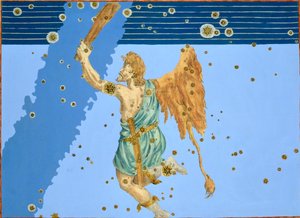 Constellatie van Orion, 1603 door Alexander Mair