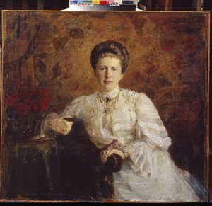 Portret van groothertogin Elizaveta Mavrikievna van Rusland