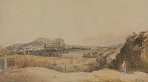 Een uitzicht op Edinburgh door Alexander Nasmyth